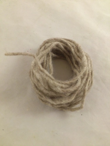 String of wool 5 m. lichttaupe (BR28)